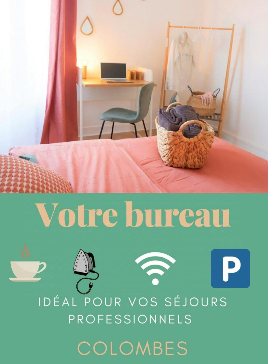 Appartement Tout Equipe Paris-Colombes- La Defense Bois-Colombes Екстериор снимка